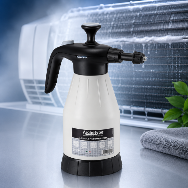 A-TYPE 1.5 PRO FOAMER EPDM turbófejes vegyszerkihordó habosítós Deep Clean-hez
