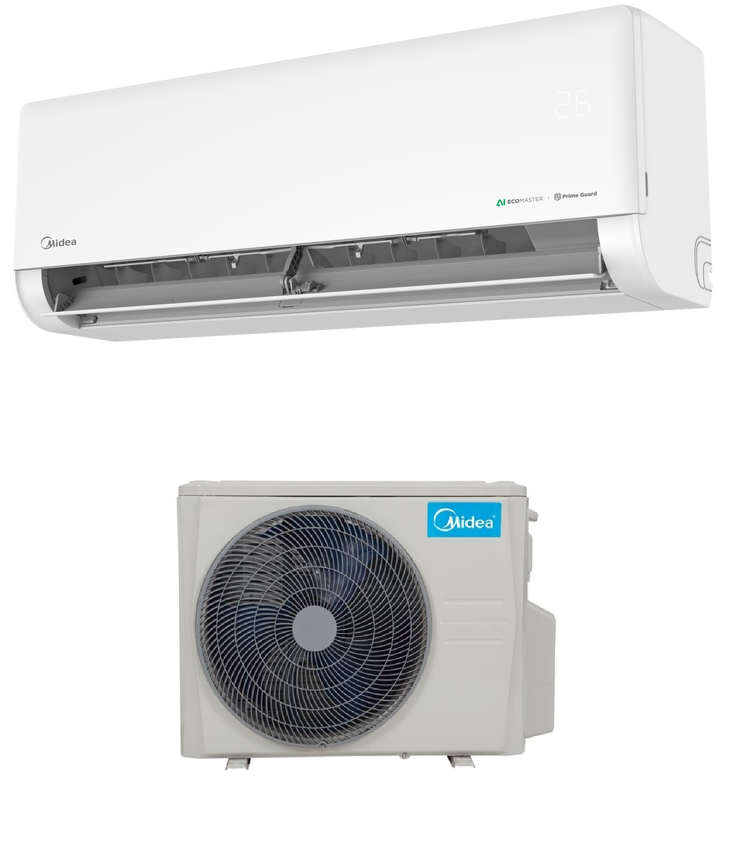 Midea SOL2-09-SP Solstice oldalfali split (R32, 2,6 kW)